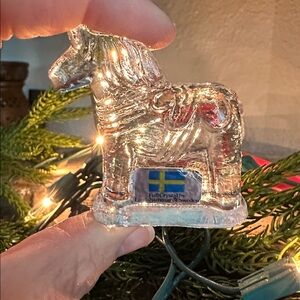 💝Free w/ purchase $25+ Crystal Lindshammar of Sweden Horse Sculpture